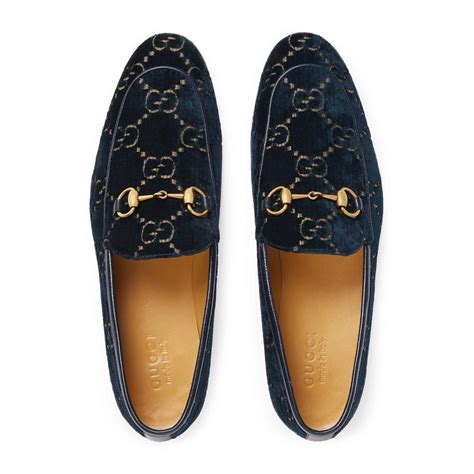 men's gucci jordaan gg velvet loafer|gucci jordaan loafer sale.